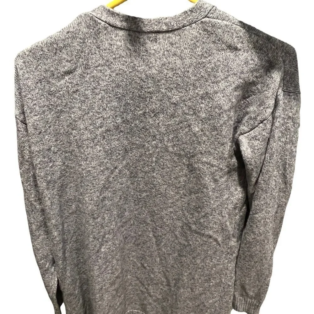Old Navy grey open front cardigan with pockets girl’s size XL/14‎